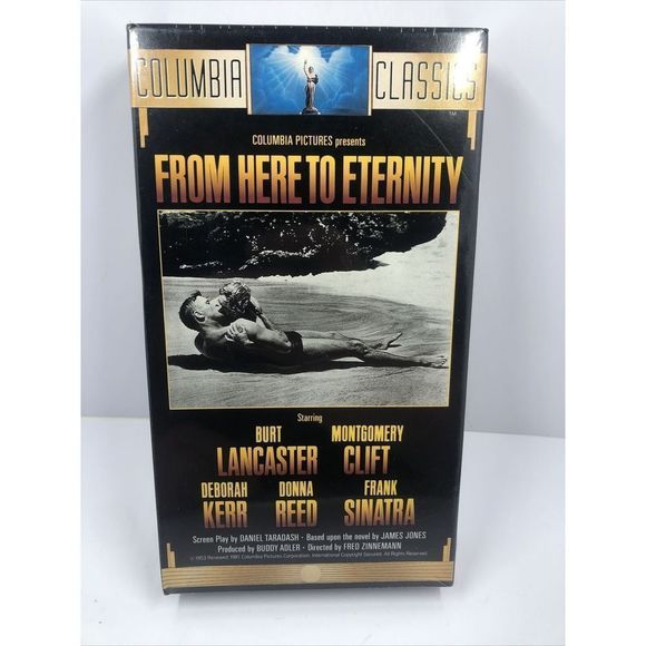 From Here to Eternity VHS - Frank Sinatra, Donna Reed, Burt Lancaster.Sealed - Picture 1 of 6